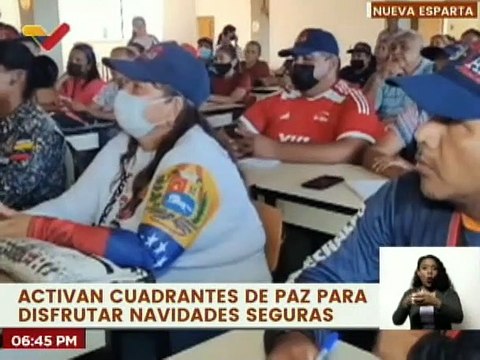 Nva Esparta | Cuadrantes de Paz se activan en el mcpio. Gaspar Marcano para unas Navidades Seguras