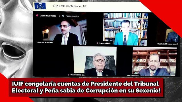 ¡UIF congela cuentas de Presidente del Tribunal Electoral y Peña sabia de Corrupción en su Sexenio!