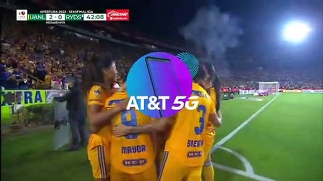 ¡DOBLETE DE LA GENERALA! Gol de Tigres - Tigres 2-0 Rayadas - Liga Mx Femenil AP2022 -Semis