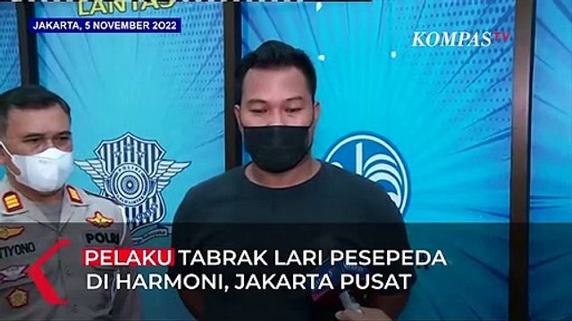 Pengakuan Pelaku Tabrak Lari Pesepeda di Harmoni
