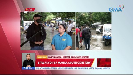 Panayam kay Jonathan Garzo, Director, Manila South Cemetery (November 01, 2022) | UB