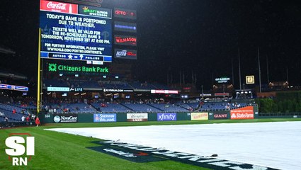MLB Postpones Game 3 of World Series Because of Rain