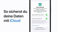 Erstellen eines Backups deines iPhone