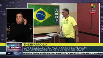 Bolsonaro permanece en silencio por más de un día luego de su derrota en elecciones