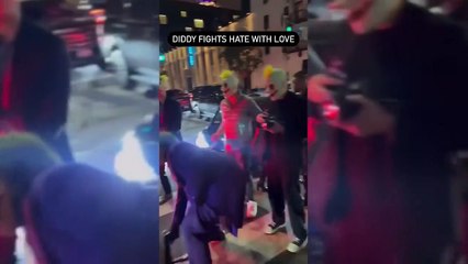 Diddy Nearly Fights Power Actor, Michael J. Ferguson, While dressed as the Joker