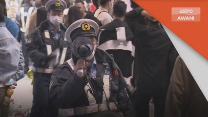 Tragedi Halloween | Tokyo ambil langkah berjaga-jaga, Shibuya dikawal rapi
