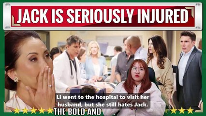 Jack was seriously injured in a car accident The Bold and the Beautiful Spoilers