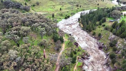 Adelong Creek in full flow following heavy rain | The Daily Advertiser | 01.10.22