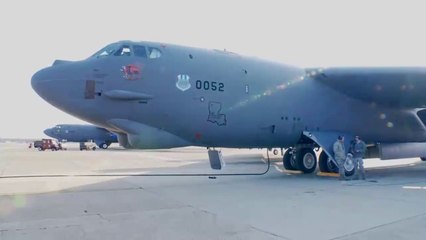 B-52 Stratofortress Take Off and Landing U.S. Air Force