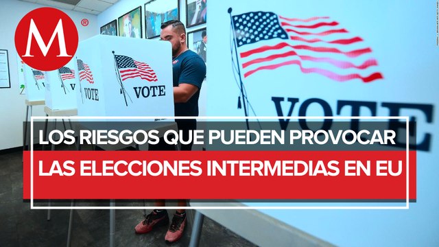 ¿Existe peligro de violencia en las elecciones intermedias de EU?