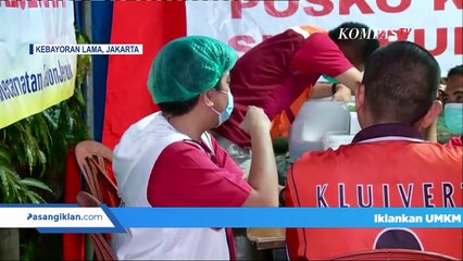 Detik-detik Drone Rekam Momen Api Besar Lahap Permukiman Warga di Kebayoran Lama Jakarta