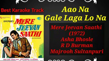 Aao Na Gale Laga Lo Na | Best Karaoke track by Sandeep Jain