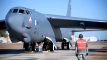 B-52H Stratofortress Take Off and Landing US Air Force