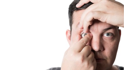 Man installs 'cyborg eye' after losing his real one to cancer