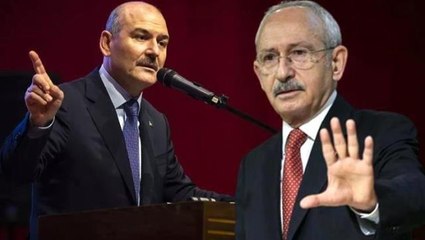 Bakan Süleyman Soylu'dan CHP lideri Kemal Kılıçdaroğlu'na suç duyurusu: İftiranı ispat etmezsen namertsin