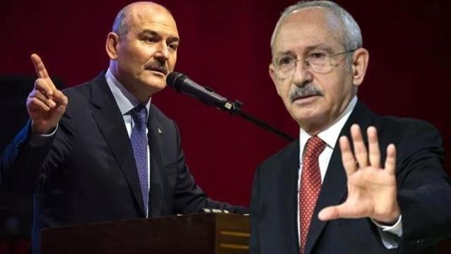 Bakan Süleyman Soylu'dan CHP lideri Kemal Kılıçdaroğlu'na suç duyurusu: İftiranı ispat etmezsen namertsin