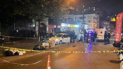 Şişli'de otomobile silahlı saldırı düzenleyen kişiler kadını kaçırdı; 1 ölü