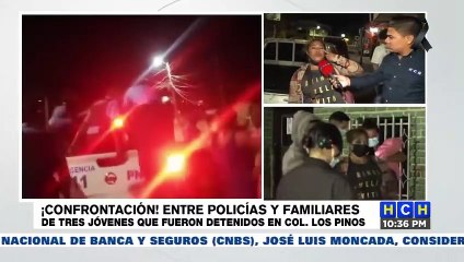 Detienen a tres jóvenes en la col. Los Pinos de la capital