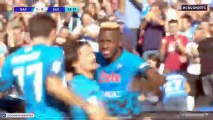 Napoli vs. Sassuolo - Extended Highlights Serie A