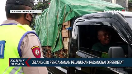 Jelang G20 Pengamanan Pelabuhan Padangbai Diperketat