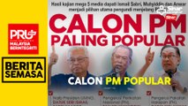 Ismail Sabri, Muhyiddin, Anwar calon PM paling popular