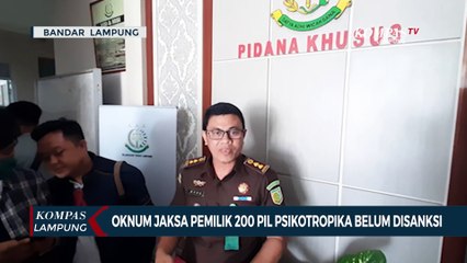 Oknum Jaksa Pemilik 200 Pil Psikotropika Belum Diberi Sanksi