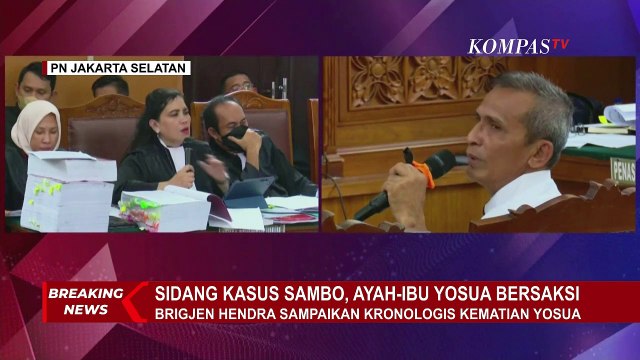 Ayah Yosua Dapat Kronologi Kematian Anaknya dari Brigjen Hendra Kurniawan