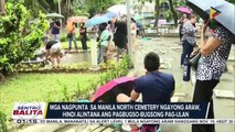 Mga nagpunta  sa Manila North Cemetery ngayong Martes, dagsa pa rin sa kabila ng maulang panahon