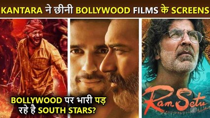 OMG! Bollywood Is In Big Trouble Ram Setu And Thank God Screens To Be Replaced By Film Kantara