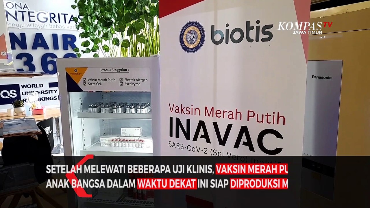 Selangkah Lagi Vaksin Merah Putih  Inavac  Siap Diproduksi Massal