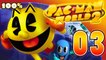 Pac-Man World 2 Walkthrough Part 3 (Gamecube, PS2) Snow World - 100%