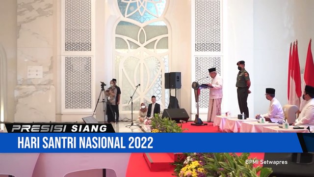 Sambutan Wapres Pada Hari Santri Nasional 2022