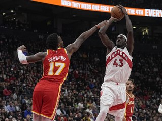 NBA [VF] Les Raptors ne font qu'une bouchée des Hawks !