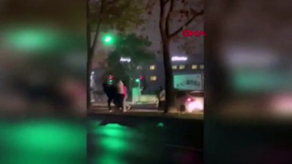 Sarıyer’de yol tartışmasında tekme tokat kavga ettiler