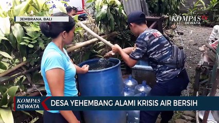 Desa Yehembang Alami Krisis Air Bersih