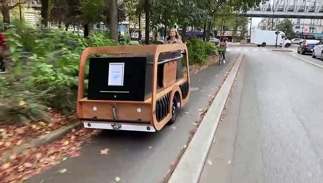 'Corbicyclette': a bicycle-hearse offers new rite of passage for funerals