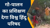 बक्सर: गोपाष्टमी के मौके पर हुआ गौ-पूजन, विश्व हिन्दू परिषद ने लोगों को किया जागरूक