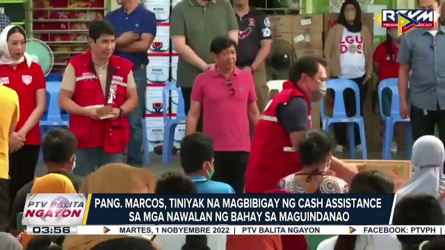 Pres. Ferdinand R. Marcos Jr., nais nang ipatigil ang nakagawiang sistema sa pamamahagi ng ayuda tuwing may kalamidad