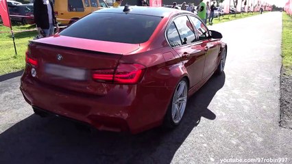 Supercars leaving a Carshow on a CLOSED ROAD with ACTION Carbon Knokke 2022