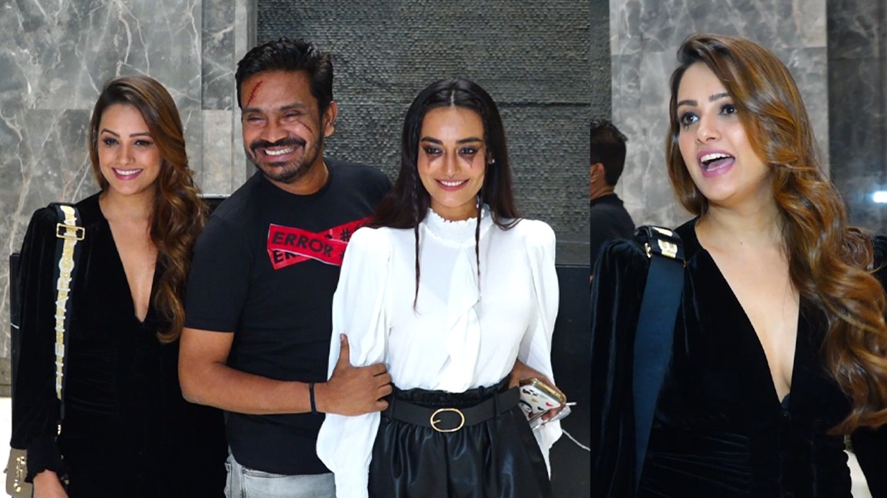 Tv की नागिन Anita Hassanandani और Surbhi Jyoti का डरावना Halloween Look, Video Viral | FilmiBeat