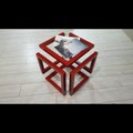 Make a minimalist iron cube table out of your imagination, Hollo.