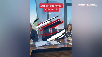 Sarıgül Elon Musk'a 'Sana verecek 20 kuruşumuz bile yok' diyerek masayı yumrukladı