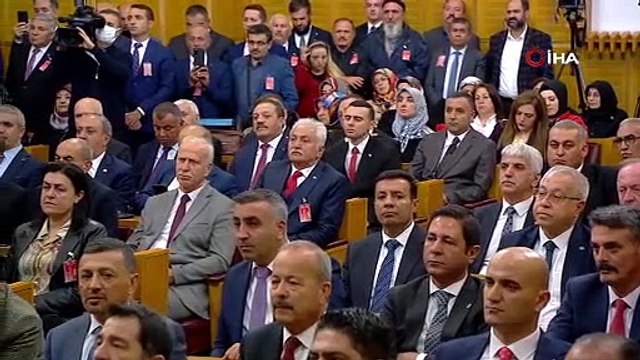 MHP Genel Başkanı Devlet Bahçeli partisinin TBMM'deki grup toplantısında açıklamalarda bulundu.