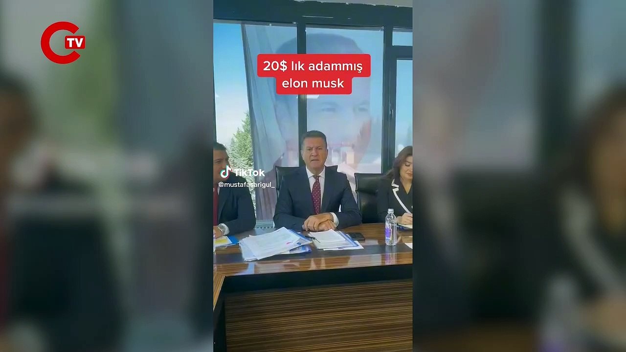 Sarıgül Elon Musk'a 'Sana verecek 20 kuruşumuz bile yok' diyerek masayı yumrukladı