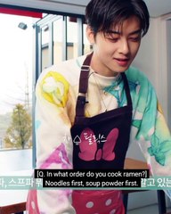 Cha eunwoo Astro cooking2n