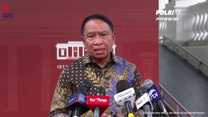 Presiden Jokowi Terima Menpora Di Istana Merdeka