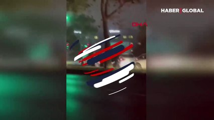 Sarıyer'de tekme tokatlı yol verme kavgası dehşete düşürdü