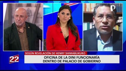 Rubén Vargas: "Sería impropio que una oficina de la DINI funcione dentro de Palacio de Gobierno"
