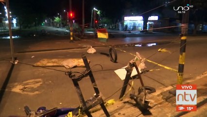 11 días de paro en Santa Cruz: Ante bajas temperaturas las personas resguardan sus puntos de bloqueo