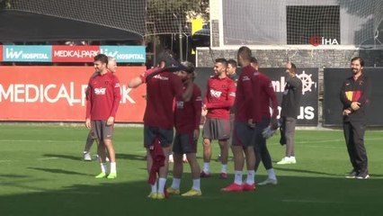 Galatasaray, Beşiktaş derbisi hazırlıklarını sürdürdü